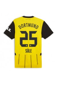 Borussia Dortmund Niklas Sule #25 Jalkapallovaatteet Kotipaita 2024-25 Lyhythihainen